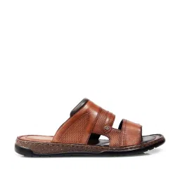 ID Men's Tan Thong Sandals image 3
