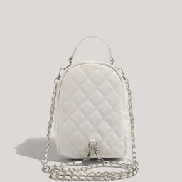 CORSICA PU Textured Quilted Handheld Bag image 4