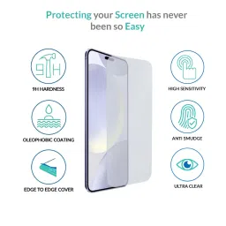 Sprig Tempered Glass Guard for iPhone 16 Pro (Pack of 1) image 3