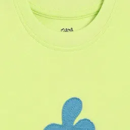 Miniklub Boys Green Applique T-Shirt image 3