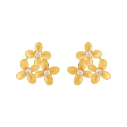 Waman Hari Pethe Jewellers 18k Gold & Diamond Earrings-picture-38