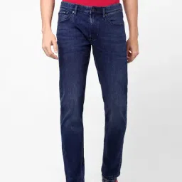 celio celio* Dark Blue Slim Fit Lightly Washed Jeans-picture-32