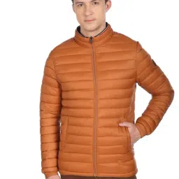 Arrow Sport Rust Regular Fit Quilted Jacket-image-51