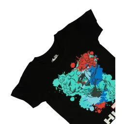 Bodycare Kids Black Printed T-Shirt image 3