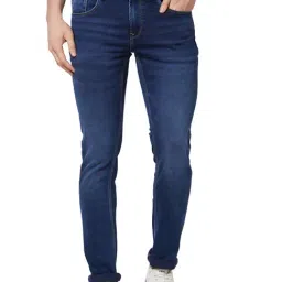 Spykar Blue Cotton Skinny Fit Jeans-picture-32