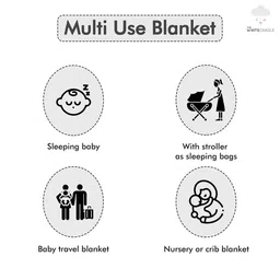 The White Cradle Unisex Infants Printed Baby Sleeping Bag image 5