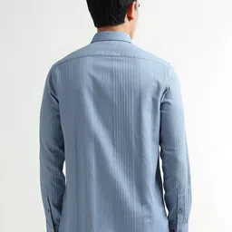 Arrow New York Spread Collar Slim Fit Formal Shirt image 2