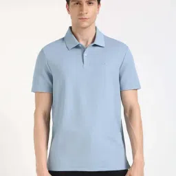 Calvin Klein Jeans Blue Regular Fit Polo T-Shirt-picture-37