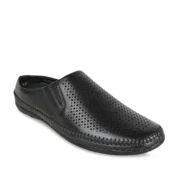 Regal Men's Black Mule Shoes image 2