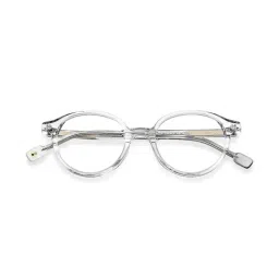 John Jacobs JJ E12784 Transparent Full Rim Round Frame image 3