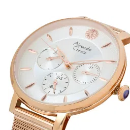 ALEXANDRE CHRISTIE 2959BFBRGSL Passion Multifunction Watch for Women image 3