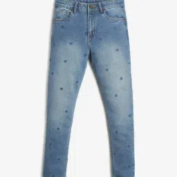 LilPicks Kids Blue Printed Jeans-picture-8