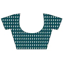 Elora Orange Printed Saree image 5