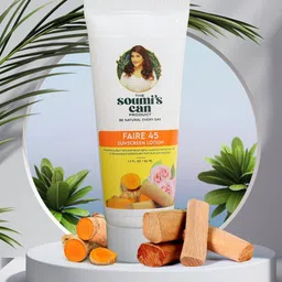 THE SOUMI'S CAN PRODUCT Faire 45 Sunscreen Lotion & Touch Sunscreen Powder- 75ml-picture-27