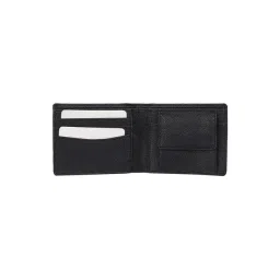 Abeeza Black Textured Leather Wallet image 2