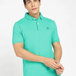 Provogue Men Polo Collar Slim Fit T-shirt-image-54