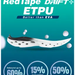 Red Tape Men Mesh Walking Shoes image 2