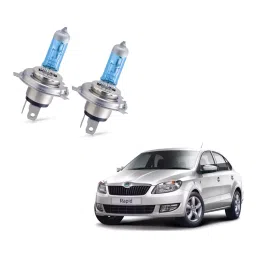 Auto Pearl H4 Halogen Headlight for Skoda Rapid, HL2L123  (Pack of 2 Pcs) image 2