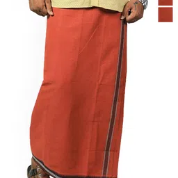 PRAKASAM COTTON Pack Of 3 Men Cotton Dhotis-image-46