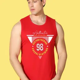 WOOSTRO Pack of 2 Printed Combed Cotton Innerwear Vests with Intelliease Technology image 5