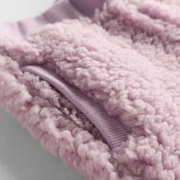 Little Kangaroos Woven Full Length Fleece & Woollen Lounge Pant - Lilac image 3