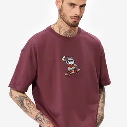 The Souled Store Men Printed T-shirt-picture-58