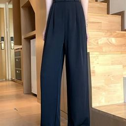 Next One Women Smart Loose Fit High-Rise Easy Wash Trousers-image-10