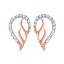 P.C. Chandra Jewellers 18 kt Gold & Diamond Earrings-picture-47