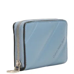 CALVIN KLEIN Dusk Blue Zip Around Wallet image 3