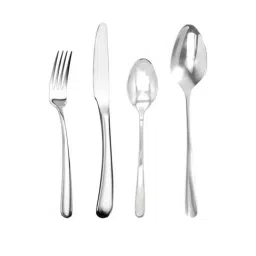 Culinex by thinKitchen Silver Stainless Steel All-Purpose Cutlery - Set of 20-picture-18