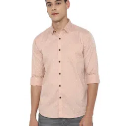 Forever 21 Peach Printed Shirt-picture-32