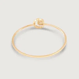Mia by Tanishq 14k (585) Diamond Yellow Gold Bangle for Women image 5