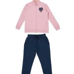Sweet Dreams Kids Pink Regular Fit Track Suits-image-10