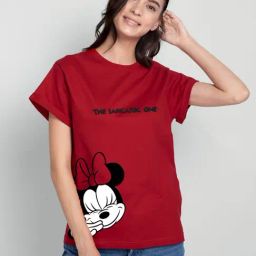 Bewakoof Red Printed T-Shirt-picture-46