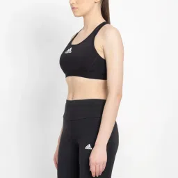 ADIDAS Black Printed Sports Bra image 3