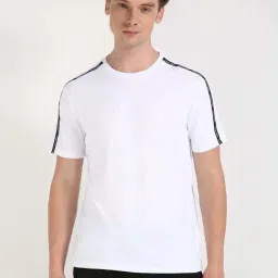 Calvin Klein Jeans White Cotton Regular Fit T-Shirt-picture-18