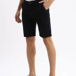 showoffff Showoff Navy Slim Fit Printed Shorts image 3