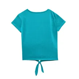 A.T.U.N. Teal & Silver Solid Top image 2