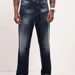 Showoff Blue Straight Fit Jeans-image-29