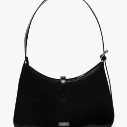 Kazo Bianca Glaze Black Medium Shoulder Bag image 3