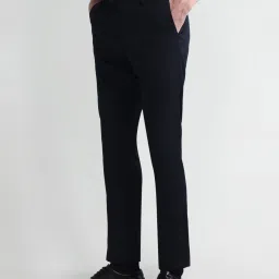 Arrow Blue Regular Fit Trousers image 3