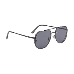 Ted Smith Grey Hexagon UV Protection Unisex Sunglasses image 3