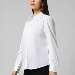 Van Heusen White Regular Fit Shirt image 3