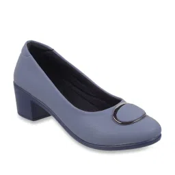 Metro Women's Blue Formal Pumps image 3