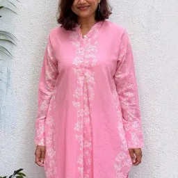Chidiyaa Ranjana Block Printed Cotton Kurta-picture-40