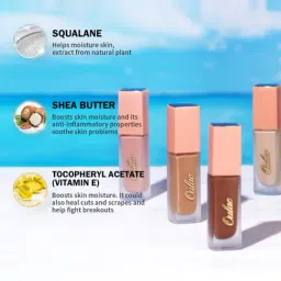 Oulac Liquid Diamond Glow Color Eyeshadow Bronze SA03 - 6.8 gm image 3