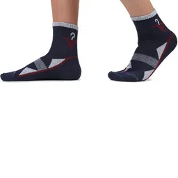 MJE Men Pack Of 5 Patterned Ankle Length Socks image 3