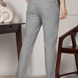encore by INVICTUS Men Slim Fit Trousers image 3
