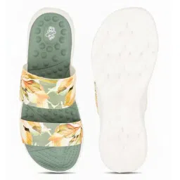 Aha by Liberty Women's Olive Casual Wedges image 4