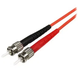 StarTech.com LC to ST Duplex Multi Mode OM2 Fibre Optic Cable 50/125 µm Orange 5m, 50FIBLCST5 image 2